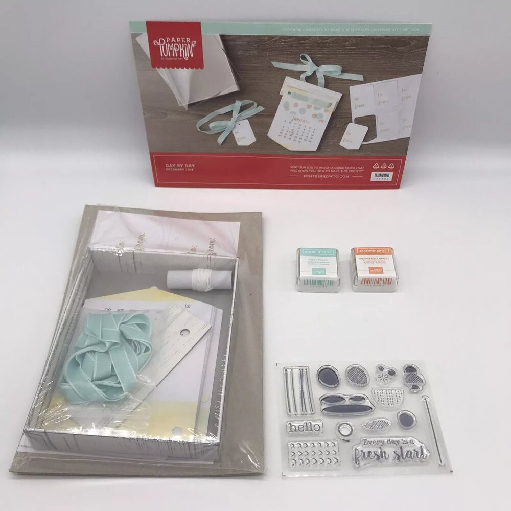 Stampin' Up! December‎ 2018 Paper Pumpkin "Day by Day" - Picture 5 of 5
